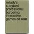 Milady's Standard Professional Barbering Interactive Games Cd-Rom