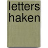 Letters haken door Anja Toonen