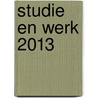 Studie en werk 2013 door Siemen van der Werf