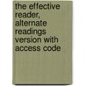 The Effective Reader, Alternate Readings Version with Access Code door D. J Henry