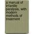 a Manual of Infantile Paralysis, with Modern Methods of Treatment