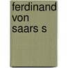 Ferdinand von Saars s door Saar