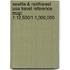 Seattle & Northwest Usa Travel Reference Map: 1:12,500/1:1,000,000