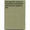 Text-specific Dvds For Kaufmann/schwitters' Elementary Algebra, 9th door Rena Petrello