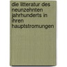 Die Litteratur Des Neunzehnten Jahrhunderts In Ihren Hauptstromungen door Georg Morris C. Brandes