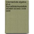 Intermediate Algebra Plus Mymathlab/Mystatlab Student Access Code Card