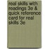 Real Skills with Readings 3e & Quick Reference Card for Real Skills 3e