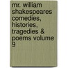 Mr. William Shakespeares Comedies, Histories, Tragedies & Poems Volume 9 door Shakespeare William Shakespeare