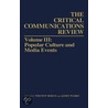 Critical Communication Review: Volume 3: Popular Culture and Media Events by Unknown