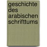 Geschichte des arabischen schrifttums door Sezgin
