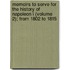 Memoirs to Serve for the History of Napoleon I (Volume 2); From 1802 to 1815