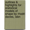 Outlines & Highlights For Statistical Models Of Shape By Rhodri Davies, Isbn by Cram101 Textbook Reviews