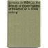 Jamaica in 1850; Or, the Effects of Sixteen Years of Freedom on a Slave Colony
