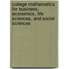College Mathematics for Business, Economics, Life Sciences, and Social Sciences door Ziegler