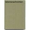 Lebensnachrichten  door Georg Niebuhr Barthold