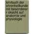 Lehrbuch Der Ohrenheilkunde Mit Besonderer R Cksicht Auf Anatomie Und Physiologie
