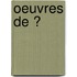 Oeuvres De Ͽ