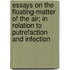 Essays On The Floating-Matter Of The Air; In Relation To Putrefaction And Infection