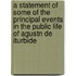A Statement of Some of the Principal Events in the Public Life of Agustn de Iturbide