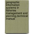 Geographic Information Systems in Fisheries Management and Planning,Technical Manual
