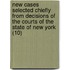 New Cases Selected Chiefly From Decisions Of The Courts Of The State Of New York (10)