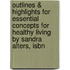 Outlines & Highlights For Essential Concepts For Healthy Living By Sandra Alters, Isbn