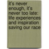 It's Never Enough, It's Never Too Late: Life Experiences and Inspiration Saving Our Race door Charlisa D. Boyd
