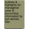 Outlines & Highlights For Managerial Uses Of Accounting Information By Joel Demski, Isbn by Cram101 Textbook Reviews