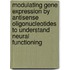 Modulating Gene Expression by Antisense Oligonucleotides to Understand Neural Functioning