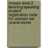 Mosaic Level 2 Listening/speaking Student Registration Code For Connect Esl (stand Alone)