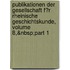 Publikationen Der Gesellschaft F�R Rheinische Geschichtskunde, Volume 8,&Nbsp;Part 1