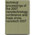 Technical Proceedings Of The 2007 Nanotechnology Conference And Trade Show, Nanotech 2007