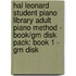 Hal Leonard Student Piano Library Adult Piano Method - Book/Gm Disk Pack: Book 1 - Gm Disk