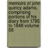 Memoirs of John Quincy Adams, Comprising Portions of His Diary from 1795 to 1848 Volume 06