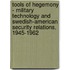 Tools of Hegemony - Military Technology and Swedish-American Security Relations, 1945-1962