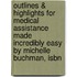 Outlines & Highlights For Medical Assistance Made Incredibly Easy By Michelle Buchman, Isbn