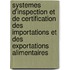 Systemes D'Inspection Et de Certification Des Importations Et Des Exportations Alimentaires