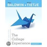 The College Experience Compact Plus New MyStudentSuccessLab 2012 Update -- Access Card Package door Brian Tietje