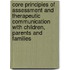 Core Principles Of Assessment And Therapeutic Communication With Children, Parents And Families