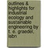 Outlines & Highlights For Industrial Ecology And Sustainable Engineering By T. E. Graedel, Isbn