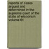 Reports of Cases Argued and Determined in the Supreme Court of the State of Wisconsin Volume 61