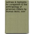 Outlines & Highlights For Companion To The Anthropology Of American Indians By Thomas Biolsi, Isbn