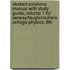 Student Solutions Manual With Study Guide, Volume 1 For Serway/Faughn/Vuille's College Physics, 8Th