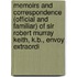 Memoirs And Correspondence (Official And Familiar) Of Sir Robert Murray Keith, K.B., Envoy Extraordi