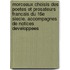 Morceaux Choisis Des Poetes Et Prosateurs Francais Du 16e Siecle. Accompagnes De Notices Developpees