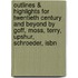 Outlines & Highlights For Twentieth Century And Beyond By Goff, Moss, Terry, Upshur, Schroeder, Isbn