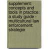 Supplement: Concepts And Tools In Practice: A Study Guide - Multicultural Law Enforcement: Strategie door Pearson