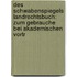 Des Schwabenspiegels Landrechtsbuch: Zum Gebrauche Bei Akademischen Vortr