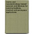 Mems And Nanotechnology-Based Sensors And Devices For Communications, Medical And Aerospace Applications