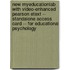 New MyEducationLab with Video-enhanced Pearson Etext -- Standalone Access Card -- for Educational Psychology